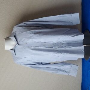 Nordstrom Traditional Fit 16.5/33 Button Up Dress Shirt Men's 100% cotton